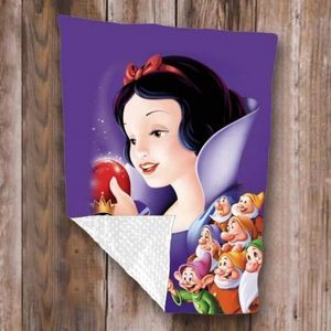 NEW DISNEY'S SNOW WHITE MINKY BLANKET